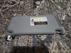 Fit For 2006-2012 Toyota RAV4 Driver Left Side Gray Sun Visor 74320-42501-B2 - Picture 1 of 8