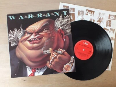 WARRANT  Dirty Rotten Filthy Stinking Rich  Holland 1989   LP  ois  Vinyl  vg++ - Bild 1 von 2
