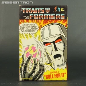 Transformers BETA Tape Vol 6 ROLL FOR IT FHE Big Box 1984 240716A - Imagen 1 de 16