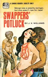 Swappers' Potluck von J.X. Williams Fine PBO GC Candid Reader 1045 Korinth Pubs. - Bild 1 von 3