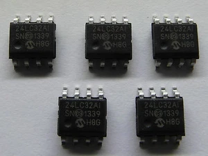 5PCS - EEPROM MEMORY 24LC32AT-I SOIC-8 - Picture 1 of 1