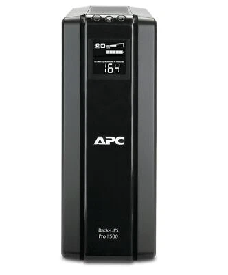 APC Back UPS PRO BR1500G-GR, 1500VA, 6x Schuko, Display. Überspannungsschutz - Bild 1 von 3