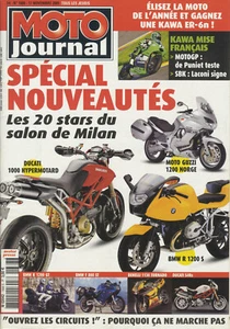 MOTO JOURNAL n°168 17/11/2005 BMW K1200 GT BMW F800 ST BENELLI 1130 TORNADO  - Imagen 1 de 1