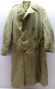 Canadian Man's gaberdine raincoat od no 7 1966 size N5 Adult Medium M408 - Picture 1 of 8