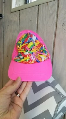 Gorra de béisbol Children's Place rosa con caramelo ajustable niñas talla 4-7 brillante Foto 1 de 4