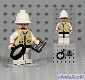 LEGO - Explorer Minifigure w/ Pith Helmet Safari Desert Adventurers Series 2  - Picture 1 of 1