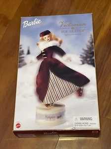 Victorian Ice Skater Barbie Doll Blonde Special Edition 2000 Mattel 27431 - Picture 1 of 2