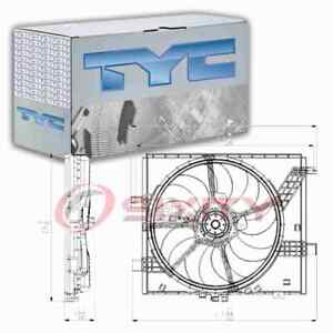 TYC 622770 Dual Radiator & Condenser Fan Assembly for NI3115143 FA70910 qp