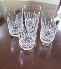 Vintage Waterford Crystal, 8 Lismore 12 oz Tumblers, and 1 Compote. Xlnt Cond!