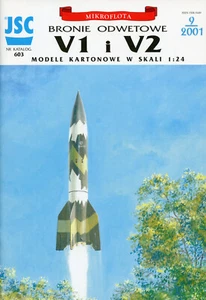 WWII Fliegende Bombe V1 und Rakete V2 # Kartonmodellbau # Maßstab 1:24 # JSC603 - Bild 1 von 7