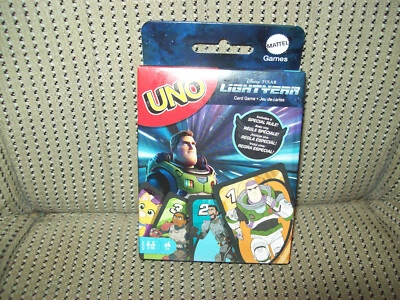 Buzz Lightyear, Disney Pixar Uno Card Game New and sealed package - Image 1 of 4