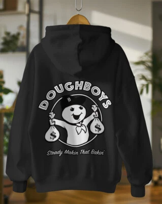 Sudadera con Capucha Doughboy Para Complementar Jordan 14 Zapato Steady Makin That Money Pullover Foto 1 de 4