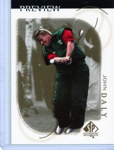 John Daly 2001 SP Authentic Preview Gold 209/250 - Picture 1 of 2