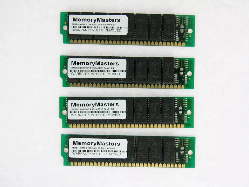 16MB MAX RAM Memory Upgrade ENSONIQ Emu E-mu ASR-10 ASR10 ALL VERSIONS GOLD LEAD - Image 1 of 1
