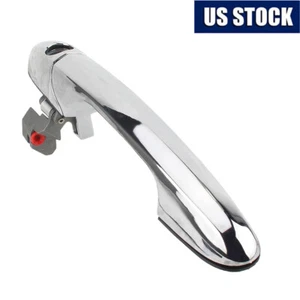 Fit For 2012-2019 Fiat 500 Front Driver Side Chrome New Outer Door Handle LH USA - Picture 1 of 9