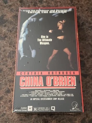 BRAND NEW China O'Brien (VHS, 1991) Cynthia Rothrock RARE Sealed OOP - Image 1 of 4