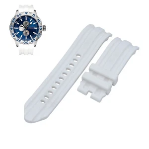 A15567G Uhrenarmband 24 mm weiß Kautschuk für Nautica - Bild 1 von 7