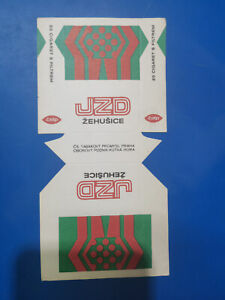 opened empty cigarette soft card pack-CZ-80 mm-JZD