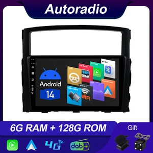 Autoradio Für Mitsubishi Pajero 2006-2020 Rockford GPS Navi Android 14 Carplay - Bild 1 von 14