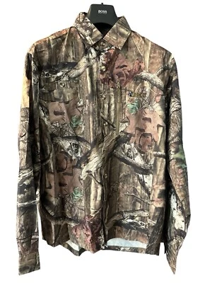 NEW Rocky Silent Hunter LS Button Front (L) Scent IQ Atomic Mossy Oak Infinity - Image 1 of 3
