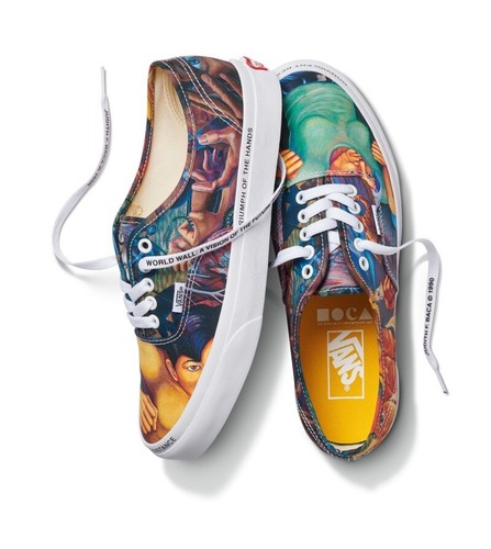 Vans Authentic (Moca) Judy Baca UK 5 US 6 M 7 5 W multicolore nuovo e imballato