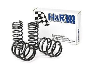 H&R Sport Front + Rear Lowering Coil Springs For 04-11 BMW 645Ci Coupe E63 50466