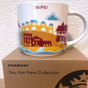 TAIPEI TAIWAN Starbucks coffee Cup Mug 14oz You Are Here Collection NEW in Box - Picture 1 of 13