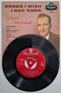 Bing Crosby" Songs I Wish I Had Sung"1958 Original Brunswick Records UK EP 45rpm - Picture 1 of 4
