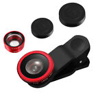High-Quality Smartphone Lens Kit with Wide Macro Fisheye Attachments