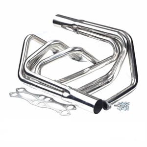 New Stainless Steel Exhaust Header for Small Block Chevy Sprint Roadster SBC V8 - Picture 1 of 5