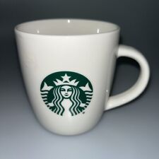White Starbucks Coffee Mug Classic Icon Mermaid Logo Ceramic Cup