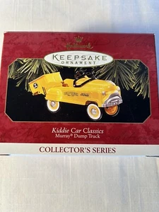 Hallmark Murray #4 Muldenkipper 1997 Andenken Ornament Kiddie Car Classics QX6195 - Bild 1 von 3