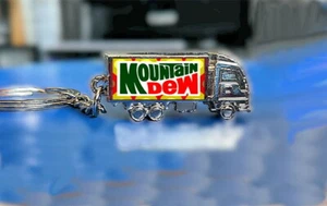 Mt. Dew Truck Metal Keychain Keyring Drink Mountain soda pop - Picture 1 of 4