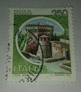 FRANCOBOLLO 250 LIRE ITALIA 1980 ROCCA DI MONDAVIO - STAMP - Picture 1 of 1