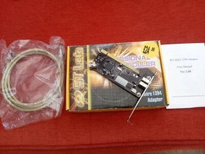 3 Ports 3x 1394a Firewire PCI Adapter Karte - 32 Bit Bus, 33MHz, 400Mbps OHCI 1.0 - Bild 1 von 9