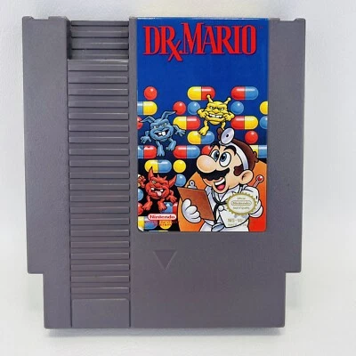 Dr. Mario Nintendo Entertainment System NES 1990 Cart Only - Image 1 of 4