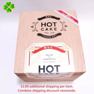 Hot Cake Laguitos No. 4 cajas de cigarros de madera vacías de 5,5" x 5" x 4,25" - Imagen 1 de 11