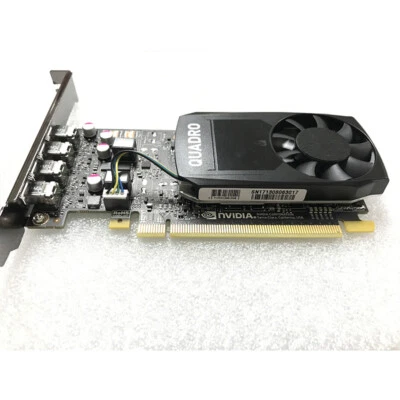 For NVIDIA Quadro P1000 4GB GDDR5 4* Mini-DP Port Graphics Card - Image 1 of 4