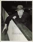 1949 Press Photo Bun Cook, Coach of the Cleveland Barons - nei50865