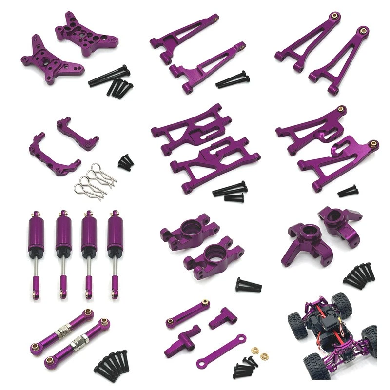 Full Metal Upgrade Parts Kit for MJX Hyper Go 1/14 14209 14210 RC Accessories CB - Image 1 of 4