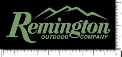 Remington Outdoor Die Cut Sticker 9" x 3.5" Pick your color 1776 ammo - Image 1 of 4