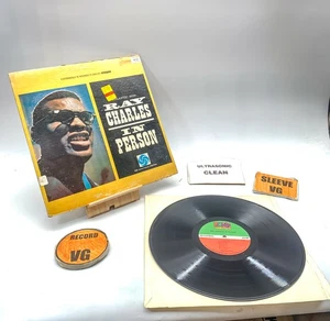 Ray Charles Ray Charles In Person - VG/VG SD 8039 Ultrasonic Clean - Picture 1 of 3
