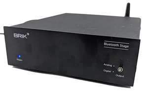 BRIK Audio Bluetooth Stage Modular HiFi Component Receiver Black w/ Power Supply - Picture 1 of 11
