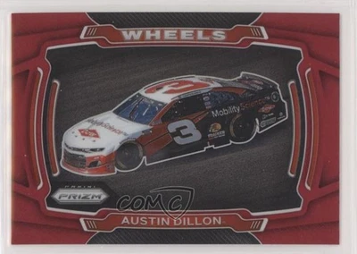 2021 Panini Prizm Wheels Red Prizm Austin Dillon #70 - Image 1 of 2