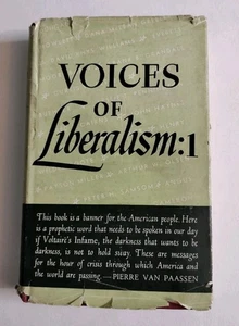 VOICES of LIBERALISM:1 - Beacon Press 1947 - Van Paassen - Vintage Religious HC - Bild 1 von 20