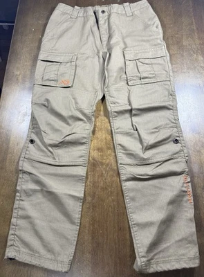 Pantalones grandes de lana merino First Lite Kanab para hombre carga utilidad marrón tostado Foto 1 de 4