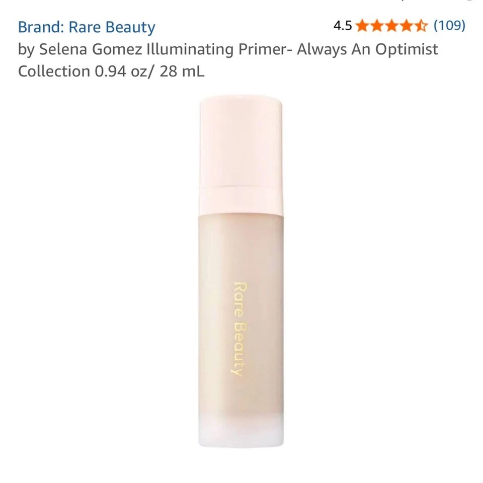 Rare Beauty Always An Optimist Illuminating Primer Cream .50 fl.oz Selena Gomez - Image 1 of 4