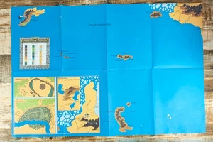 AD&D Advanced Dungeons & Dragons FR5 The Savage Frontier - MAP ONLY - Picture 1 of 1