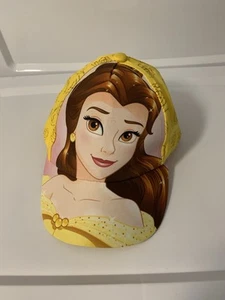 Disney Princess Belle Yellow Girls Cap, One Size Adjustable Snapback - Picture 1 of 12