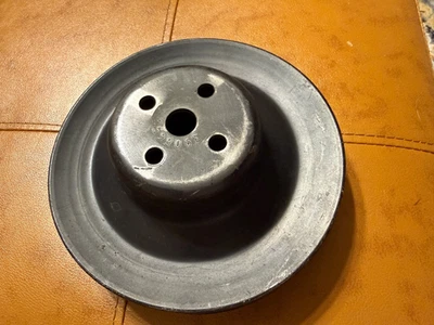 ORIGINAL GM Water Pump Pulley 1965 1966 1967 1968 396 427 C2 Corvette CAMARO SS - Imagen 1 de 4